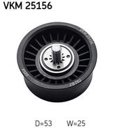 Umlenk Führungsrolle Zahnriemen für OPEL SAAB CHEVROLET DAEWOO ASTRA G