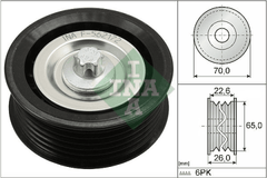 Umlenk Führungsrolle Keilrippenriemen für FIAT FORD OPEL SAAB SUZUKI CADILLAC