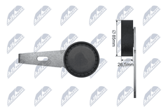 Spannrolle Keilrippenriemen für CITROËN FIAT LANCIA PEUGEOT BERLINGO / FIRST