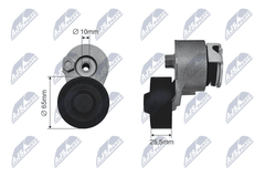 Spannrolle Keilrippenriemen für NISSAN RENAULT ALMERA II Hatchback MICRA III