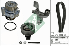 Wasserpumpe + Zahnriemensatz für AUDI SEAT SKODA VW A4 B5 Avant B6 Cabriolet B7