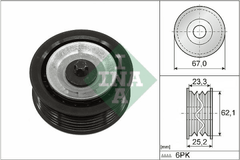 Umlenk Führungsrolle Keilrippenriemen für ALFA ROMEO FIAT JEEP GIULIA GIULIETTA