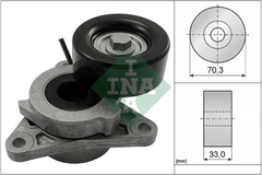 Riemenspanner Keilrippenriemen für NISSAN INFINITI NAVARA NP300 PATHFINDER III