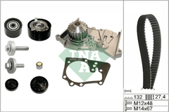 Wasserpumpe + Zahnriemensatz für RENAULT CLIO III Grandtour FLUENCE GRAND