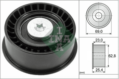 Umlenk Führungsrolle Zahnriemen für OPEL SAAB CHEVROLET ASTRA F Stufenheck CC