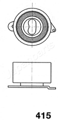 Riemenspanner Zahnriemen für HONDA CIVIC IV Hatchback V Stufenheck VI Fastback