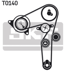 Wasserpumpe + Zahnriemensatz für OPEL SAAB SUZUKI ASTRA H Caravan GTC SIGNUM CC