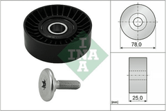 Umlenk Führungsrolle Keilrippenriemen für CITROËN FIAT LANCIA PEUGEOT C5 I