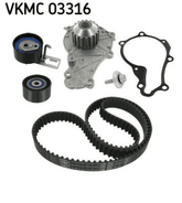 Wasserpumpe + Zahnriemensatz für CITROËN FIAT FORD MAZDA MITSUBISHI PEUGEOT