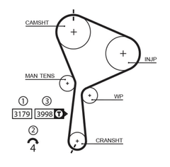 Wasserpumpe + Zahnriemensatz für NISSAN RENAULT SUZUKI PRIMERA Hatchback