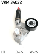 Riemenspanner Keilrippenriemen links für FORD JAGUAR MONDEO III Stufenheck