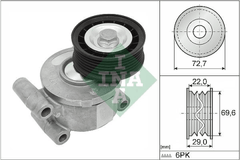 Riemenspanner Keilrippenriemen für FORD MAZDA VOLVO C-MAX FOCUS II Turnier