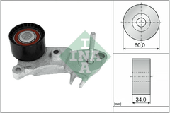 Umlenk Führungsrolle Zahnriemen für VOLVO S60 II Cross Country S80 S90 V40