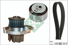 Wasserpumpe + Zahnriemensatz für ALFA ROMEO FIAT FORD LANCIA ZASTAVA MITO 500 C