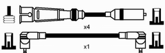 Zündleitungssatz für AUDI 80 B2 Stufenheck B3 B4 Avant 100 C3