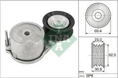 Riemenspanner Keilrippenriemen für FORD FIESTA VII FOCUS IV Stufenheck KUGA III