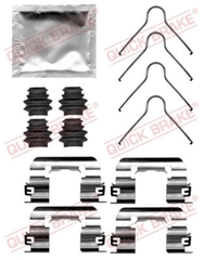 Zubehörsatz Scheibenbremsbelag Vorderachse für KIA PICANTO III