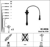 Zündleitungssatz für CHRYSLER MITSUBISHI SEBRING CARISMA Stufenheck COLT IV V