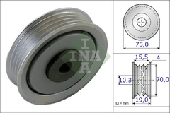 Spannrolle Keilrippenriemen für DAIHATSU SUBARU MATERIA SIRION TERIOS EXTOL Bus