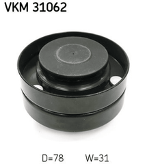 Umlenk Führungsrolle Keilrippenriemen rechts für AUDI VW A8 D3 PHAETON