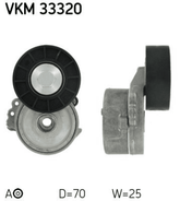Riemenspanner Keilrippenriemen links für CITROËN FIAT FORD LANCIA PEUGEOT VOLVO