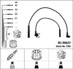 Zündleitungssatz für RENAULT 19 I Chamade II CLIO MEGANE Scénic Classic RAPID