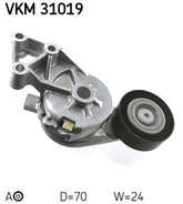 Riemenspanner Keilrippenriemen links für AUDI FORD SEAT SKODA VW A3 GALAXY I