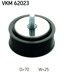 Umlenk Führungsrolle Keilrippenriemen für NISSAN CUBE MICRA III C+C NOTE