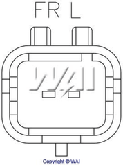 Lichtmaschine Generatorregler für MITSUBISHI CITROËN/PEUGEOT