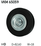 Spannrolle Keilriemen für MITSUBISHI PAJERO IV CLASSIC Van