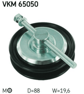 Spannrolle Keilriemen für MITSUBISHI L200 / TRITON Pritsche/Fahrgestell