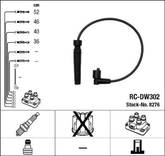 Zündleitungssatz für CHEVROLET DAEWOO AVEO / KALOS Stufenheck Schrägheck CRUZE