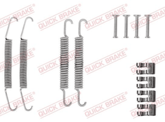 Zubehörsatz Bremsbacken Hinterachse für FIAT ABARTH 127 Panorama 128 Familiare