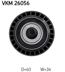 Umlenk Führungsrolle Zahnriemen für VOLVO S60 II Cross Country S80 S90 V40