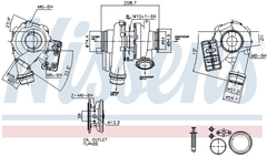 Turbolader Abgasturbolader für BMW MINI 2 Active Tourer Gran X1 X2 Van