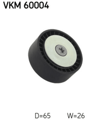 Umlenk Führungsrolle Keilrippenriemen rechts für OPEL CHEVROLET ANTARA A