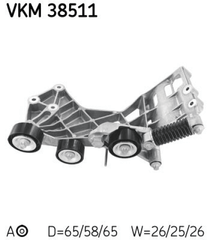 Riemenspanner Keilrippenriemen rechts für MERCEDES-BENZ A-KLASSE B-KLASSE