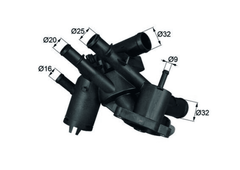 Thermostat Kühlmittel für VW BORA I Variant GOLF IV