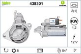 Anlasser Starter für FORD B-MAX ECOSPORT FIESTA VI FOCUS III Stufenheck Turnier