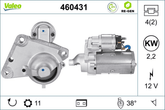Anlasser Starter für CITROËN OPEL PEUGEOT SUZUKI MINI DS BERLINGO / FIRST