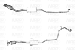 Katalysator hinten für TOYOTA YARIS Kasten/Schrägheck