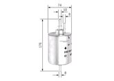 Kraftstofffilter für AUDI A4 B6 A6 C6 Avant A8 D3