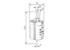 Kraftstofffilter für AUDI A4 B6 A6 C6 Avant A8 D3