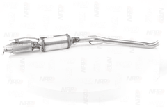 Ruß Partikelfilter Abgasanlage für OPEL ASTRA H GTC TwinTop