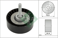 Umlenk Führungsrolle Keilrippenriemen für FORD VOLVO FIESTA V GALAXY II MONDEO