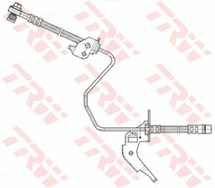 Bremsschlauch Hinterachse rechts für OPEL ASTRA G Stufenheck Caravan CC Coupe