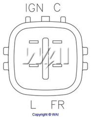 Lichtmaschine Generatorregler für HONDA WEATHERHILL