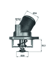 Thermostat Kühlmittel für OPEL ASCONA C CC ASTRA F Caravan CALIBRA A KADETT E
