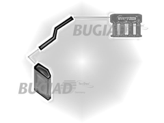 Ladeluftschlauch für CITROËN PEUGEOT C4 I Coupe 307 SW