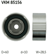Umlenk Führungsrolle Zahnriemen für MITSUBISHI L200 / TRITON